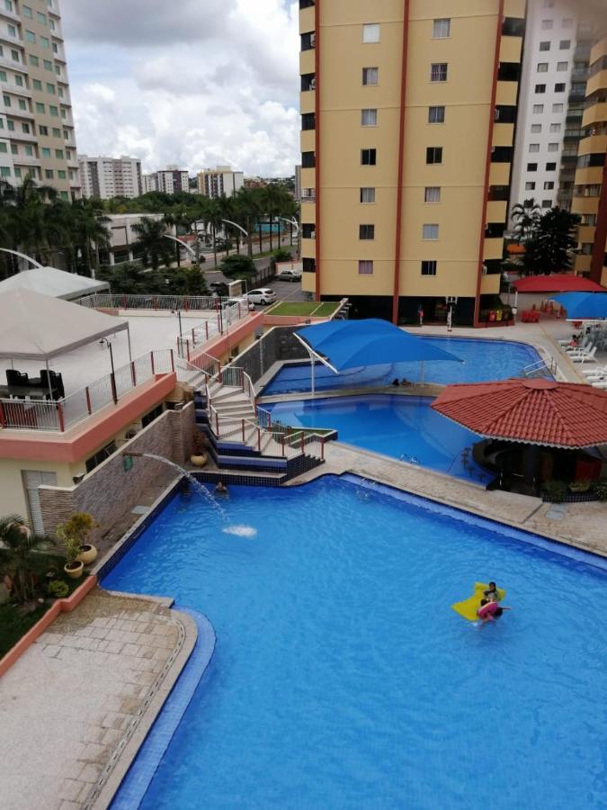 Caldas Novas - Go - Apartamento Parque Das Aguas Quentes Bloco 1 - Em Frente Clube Prive Eksteriør billede
